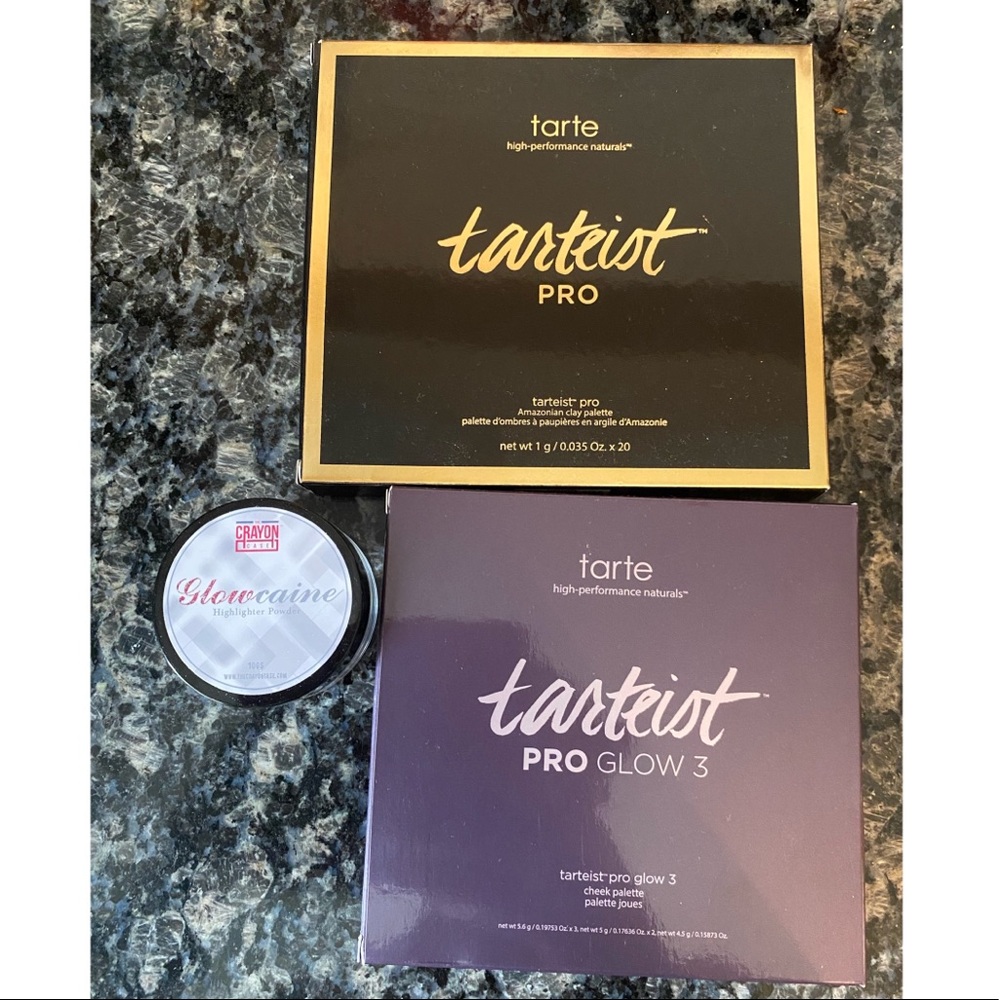 BNIB Tartiest Pro palette with Tartiest Pro Glow 3